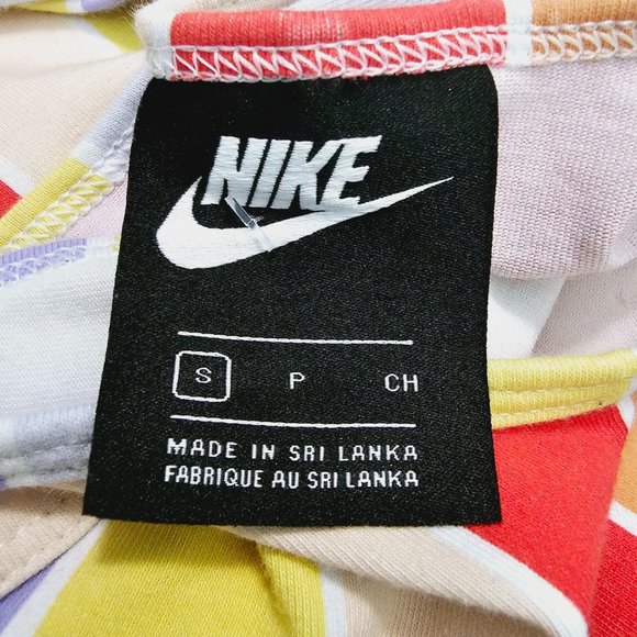 Nike Women's Retro Femme Striped Cotton Bodysuit, Sz S - Picture 7 of 8